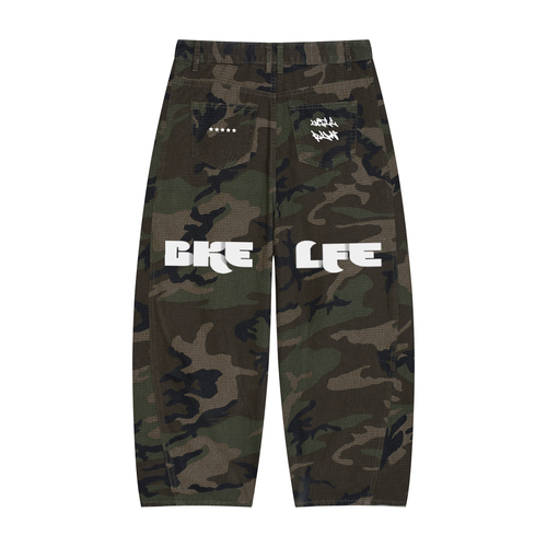 Camo Cargo BKELFE pants